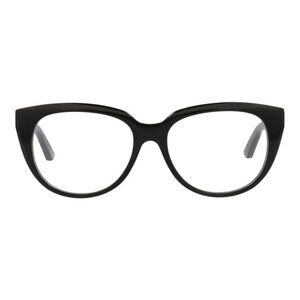 Balenciaga Womens Round/Oval Black Black Transparent Fashion Designer Eyewear